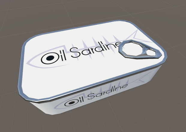 Oil Sardine Can