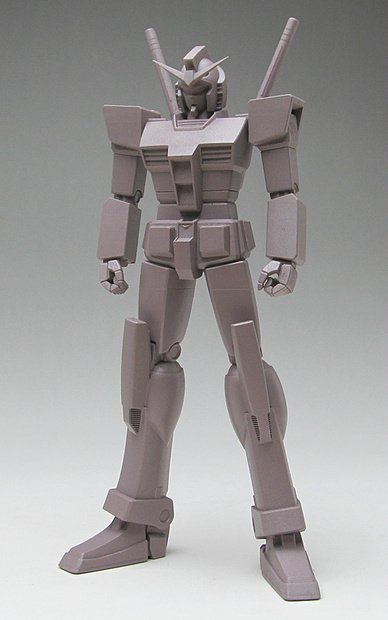 ファーストガンダム像Ver1.3a(胴短タイプ）、頭長150mmモデル、3Dプリント用stlデータ