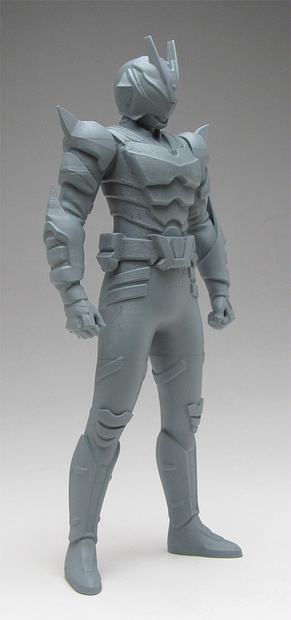 オリジナル仮面ライダー像B 頭長150ミリ、3Dプリント用stlデータ（AI活用）
