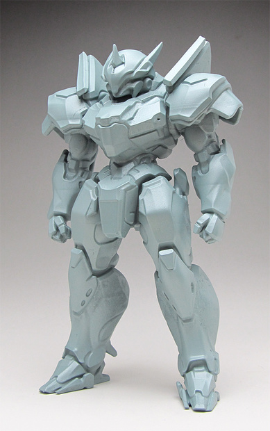 オリジナルロボ像E、頭長150mmモデル、3Dプリント用stlデータ、（AI活用）