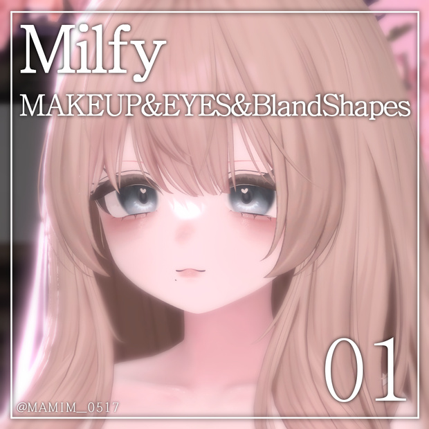 ୨୧ Milfy_Makeup_Bland Shapes_Eyes_01 ୨୧