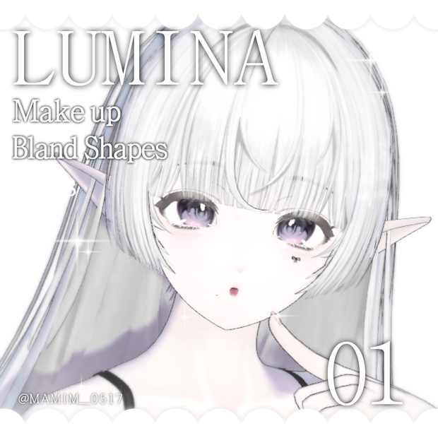 ୨୧ LUMINA_Make up_Bland Shapes_01 ୨୧