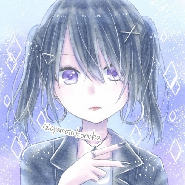 フリーアイコン 雨色の色彩 Booth