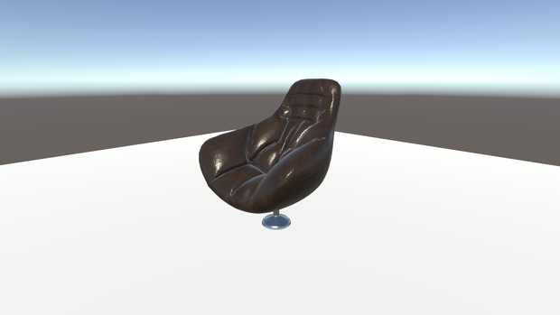レトロ高級レザーイス 3Dモデル VRChat・Cluster Unity対応