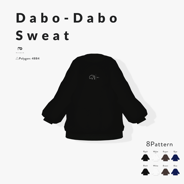 [Virtual Clothes] Dabo-Dabo Sweat