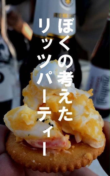 ぼくの考えたリッツパーティー 豆あきリサイクルショップ Booth ぼくの考えたリッツパーティー 豆あきリサイクルショップ Booth