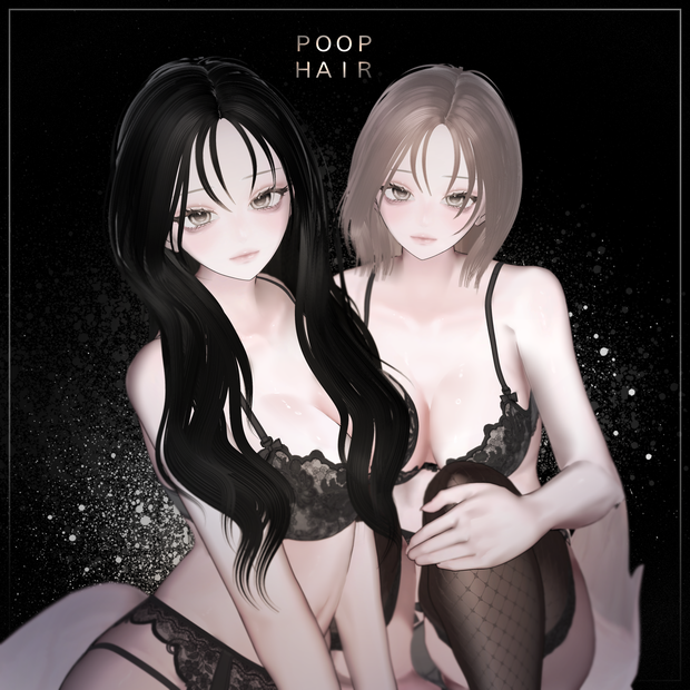꣑୧ 【 Shinra & Lumina 】 ꣑୧ simple Hair 04&05