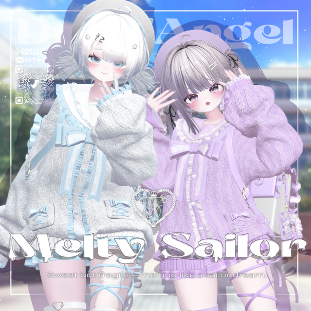 🤍 Melty Sailor ‎🤍メルティーセーラー🤍【16アバター対応】