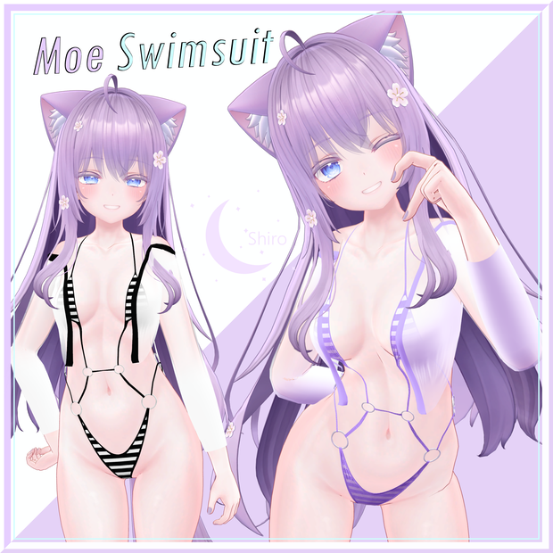 萌ちゃんの水着 Moe Swimsuit - MA対応