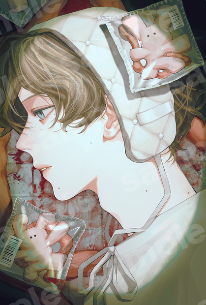 【非独占ライセンス】うさぎと少年｜一枚絵・商用利用可