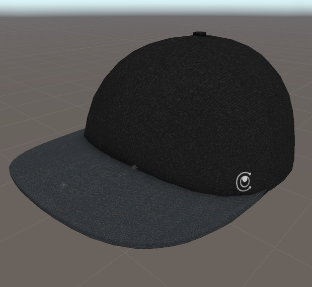 VRC向け　ロゴ入りcap