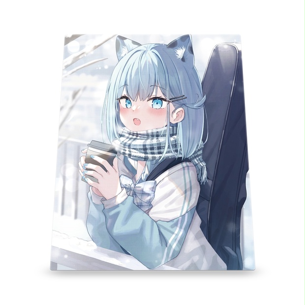 【2025 新作】 F6キャンバスアート03／佐伯ソラ『Sora × Choco MOFUMOFU cafe その他