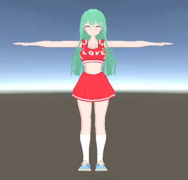 3D Characters  オリジナル3Dモデル『こい』