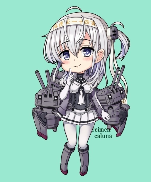 涼月アクリルフィギュア - caluna - BOOTH