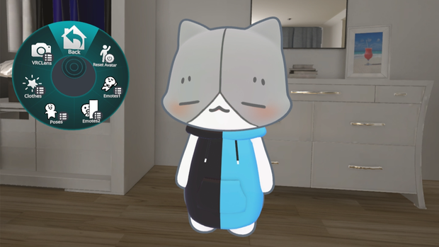 おすまし猫 オリジナル3Dモデル【VRC想定アバター】
