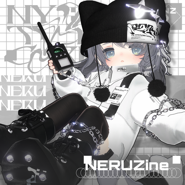 【5アバター対応衣装】ニャンテックコア❄️NYAN TECH CORE❄️