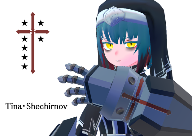 オリジナル3Dモデル『ティナ・シェチルノフVer.2.0』