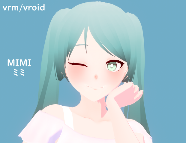 MIMIミミ VRM VROID AVATAR アバター 