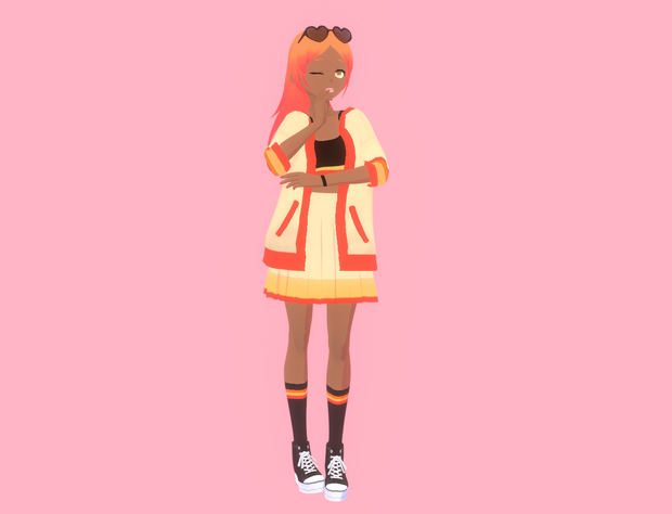 サマー SUMMER (VRM VROID AVATAR)