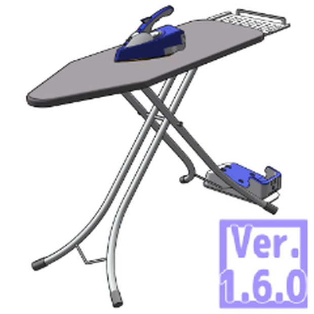 3D アイロンセット（クリスタ1.6.0~・コミスタ用）