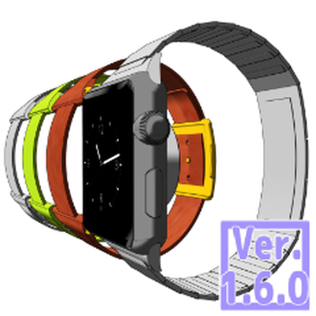 ３D 腕時計2015(クリスタ1.6.0~用・コミスタ用) 