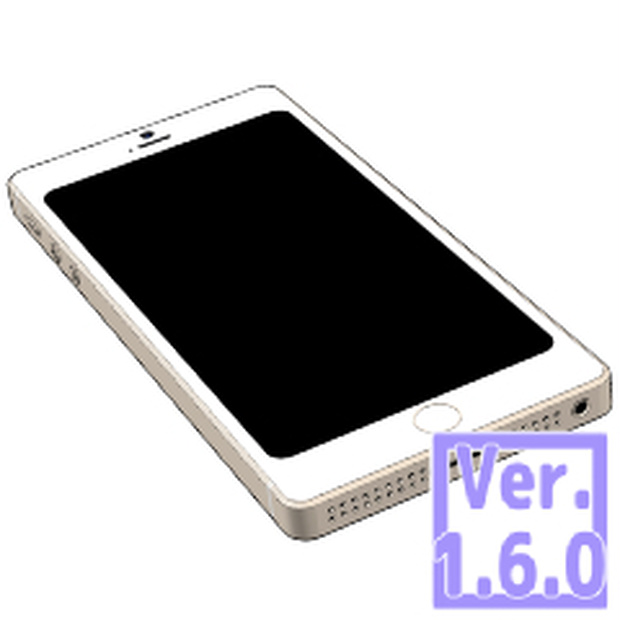 3D 2013スマートフォン5s(クリスタ1.6.0~・コミスタ用)