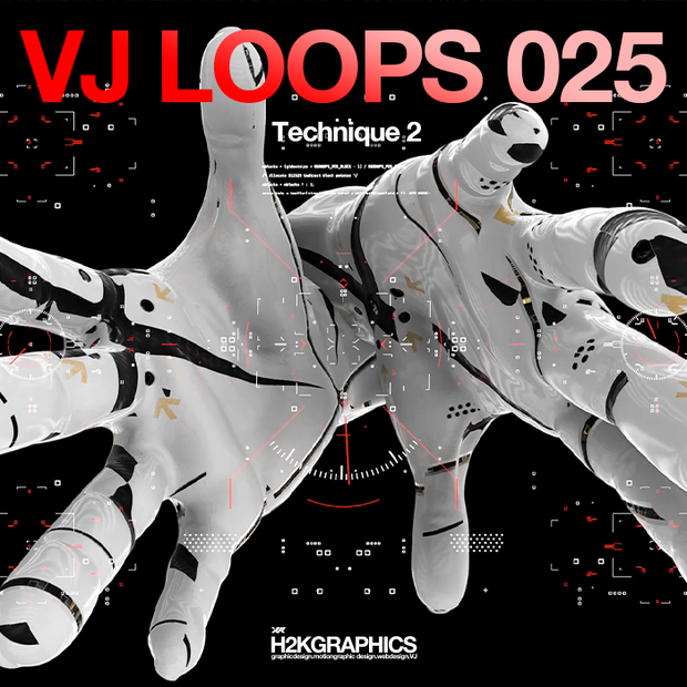 VJ素材 / VJ LOOPS 025:Technique2