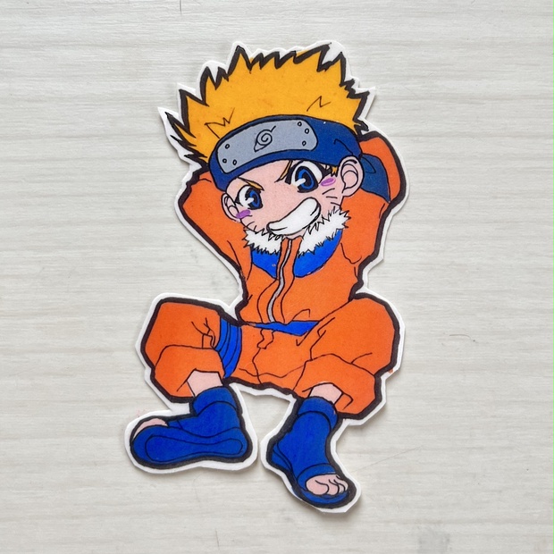 NARUTO＜うずまきナルト＞ステッカー - まこ本舗。 - BOOTH