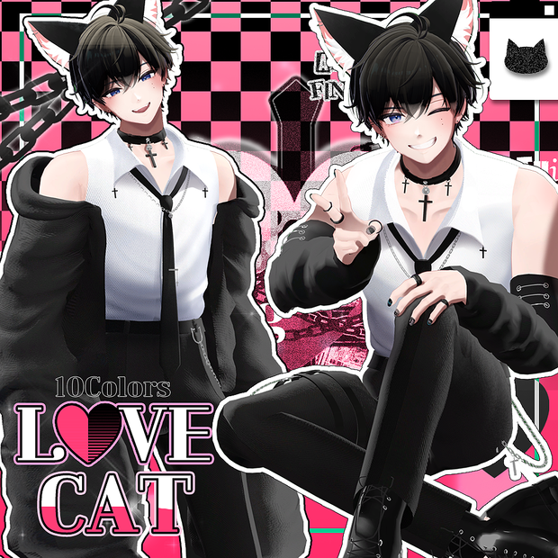 L♥ve Cat / ラブキャット / 水瀬(Minase) / 狛乃(Komano) / くうた(Kuuta) (VRC) 