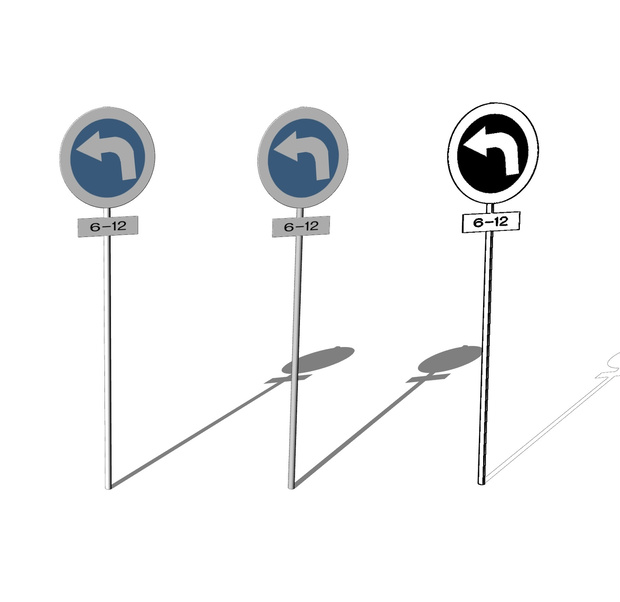 DIO's road sign 