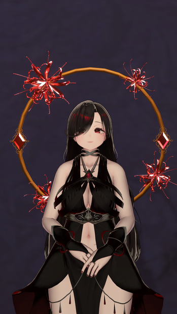 彼岸花のヘイロー