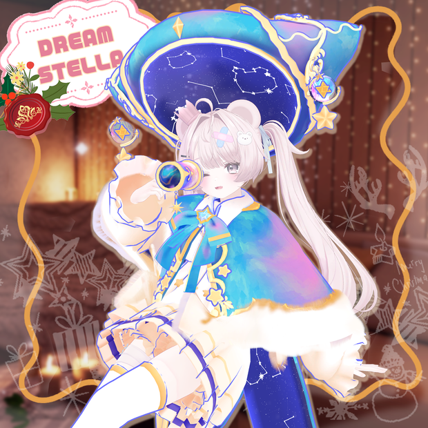 【ミルフィ -Milfy- 対応】DREAM STELLA【VRChat向け衣装モデル MA対応】