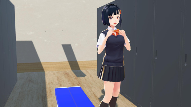 【3D素材】ロッカールーム