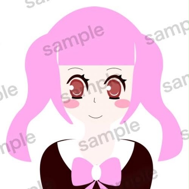 Snsアイコン 量産型系女子 わかのんのページ Booth