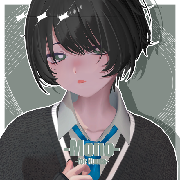 【kuuta対応】Makeup＆EyeTextures - Mono