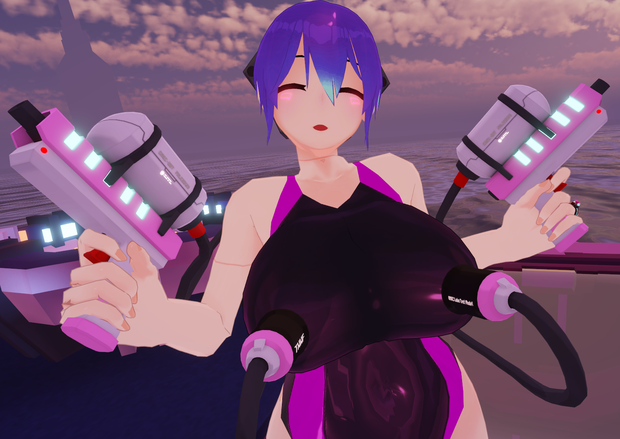 ONKC-007コア直結式高圧水鉄砲3Dモデル