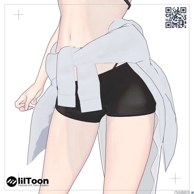 【ヨル＆アノネ向け】腰巻きパーカー
