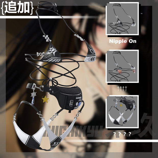 【複数アバター対応】【無料版有り】Adrian-Bikini-混合シェイプ追加