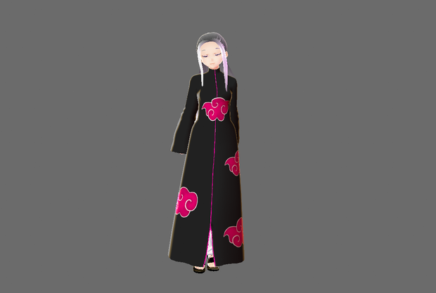 Akatsuki Robe (pink clouds)