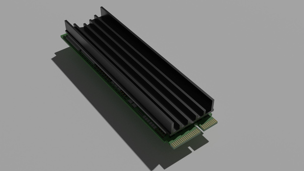 M.2 SSDヒートシンク