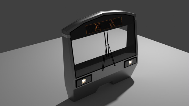 電車 顔