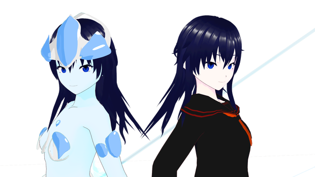 オリジナル3Dモデル＿ユキナ