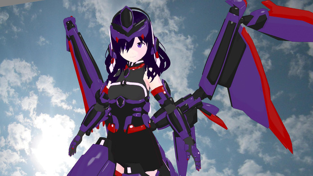 オリジナル3Dモデル＿アンナ