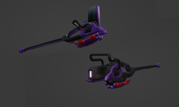 3D変形武器グレネードランチャー＆ハンマー