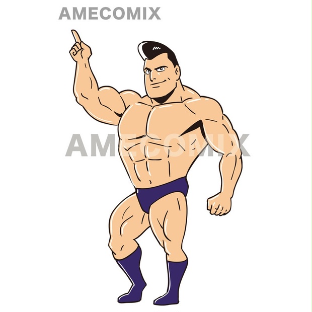 マッチョマン Amecomix Booth Booth