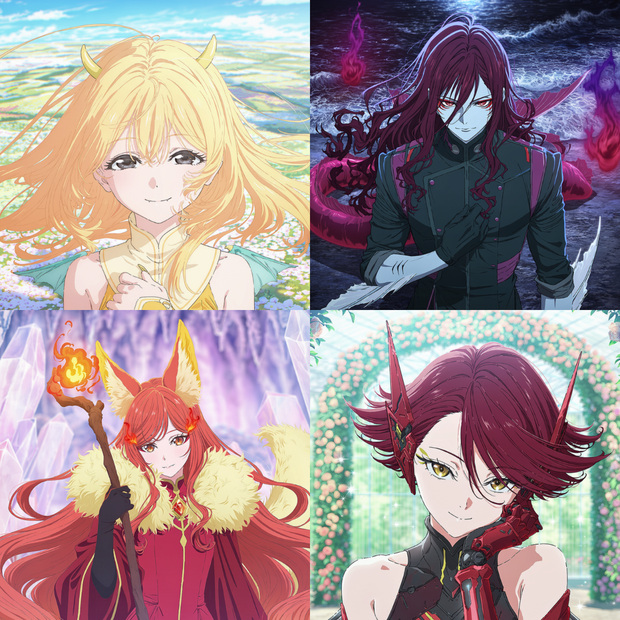 幻想異種族アイコンコレクション ―炎・空・冥海・紅鋼― 4種セット