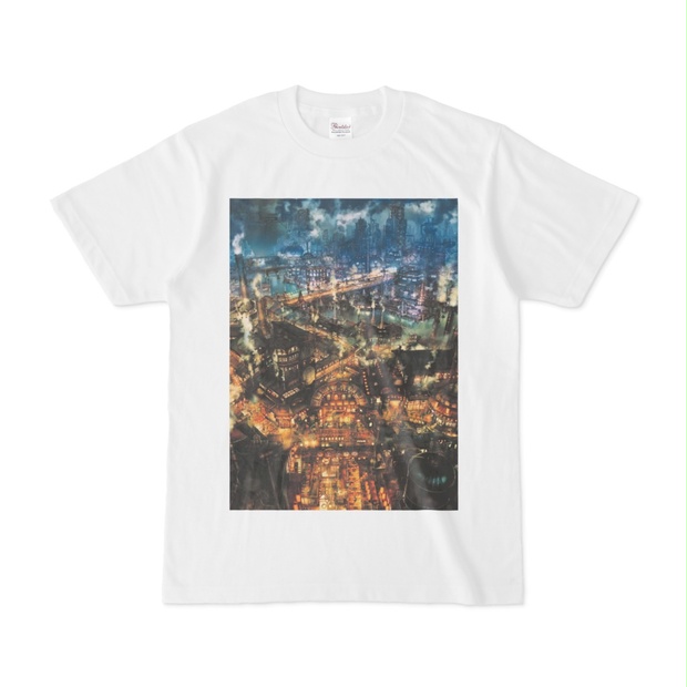 えんとつ町のプペル えんとつ町の背景 ｔシャツ 創作集団so Gajet Booth