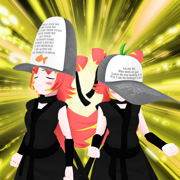 Cap that makes fish fear you (Free/無料)
