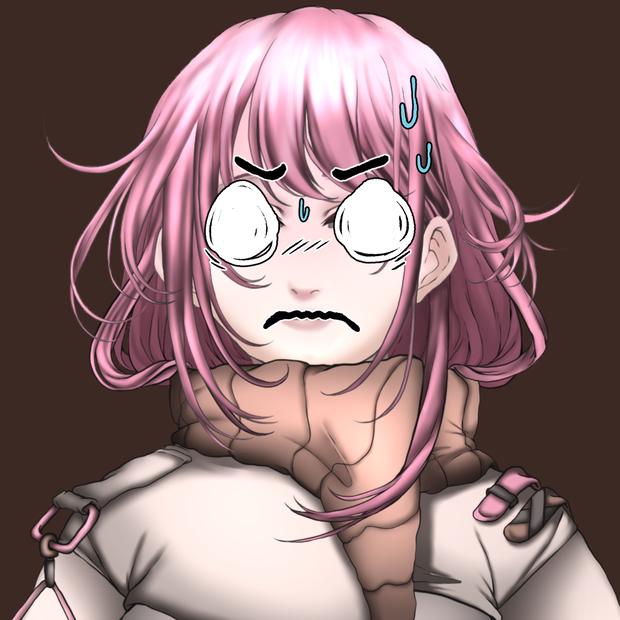 Vtuber表情スタンプパック Vtuber Facial Expression Sticker Pack!