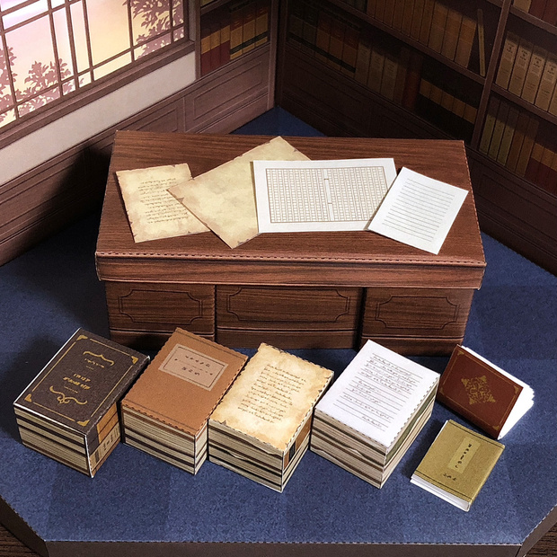 書斎小物｜ペーパークラフト